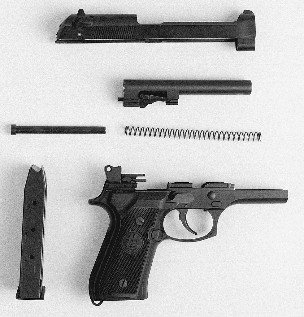 Beretta M9 Démonté